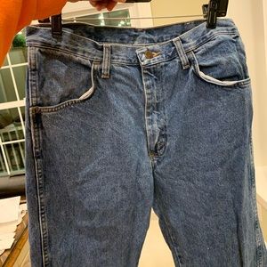 Rustler jean, washed denim, 34x32